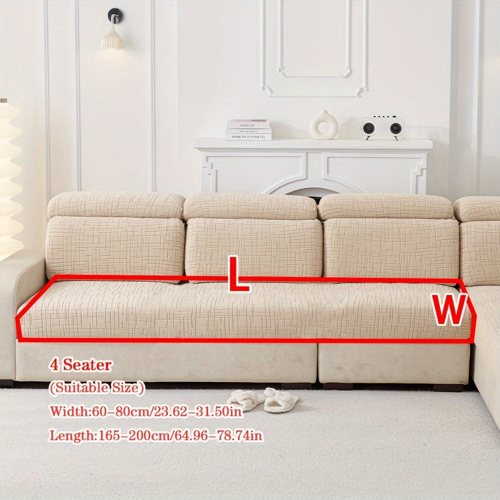 Jacquard sofa cover suitable for all seasons, protects sofa cushions in bedrooms, offices, living rooms, and home décor.