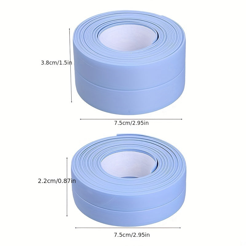 Waterproof self-adhesive sealing strip tape for bathroom and dorm room decor