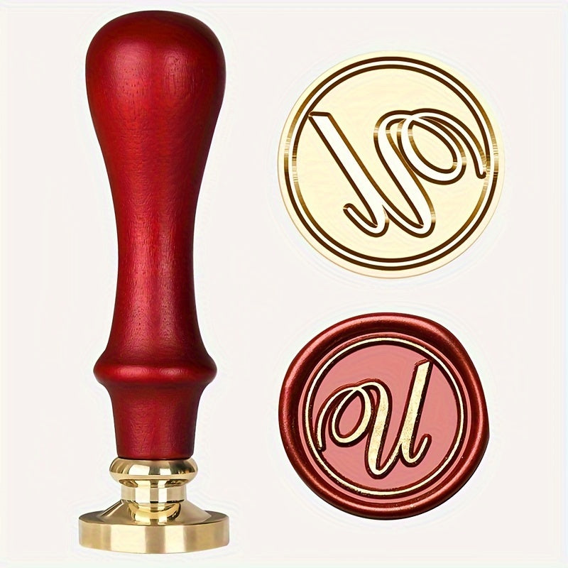 Alphabet A-Z Sealing Wax Stamp Kit for Wedding Invitations and Letter Sealing