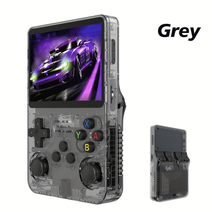 Vintage Handheld Game Console with Headphone Jack, 8.89cm Screen, Portable Gamepad - Retro Entertainment, USB Charging, ABS Material, Ideal Gift for Gamers of All Ages