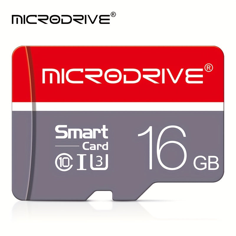 MICRODRIVE 128GB Class 10 U3 UHS-I TF SD Memory Card with USB Card Reader Adapter.