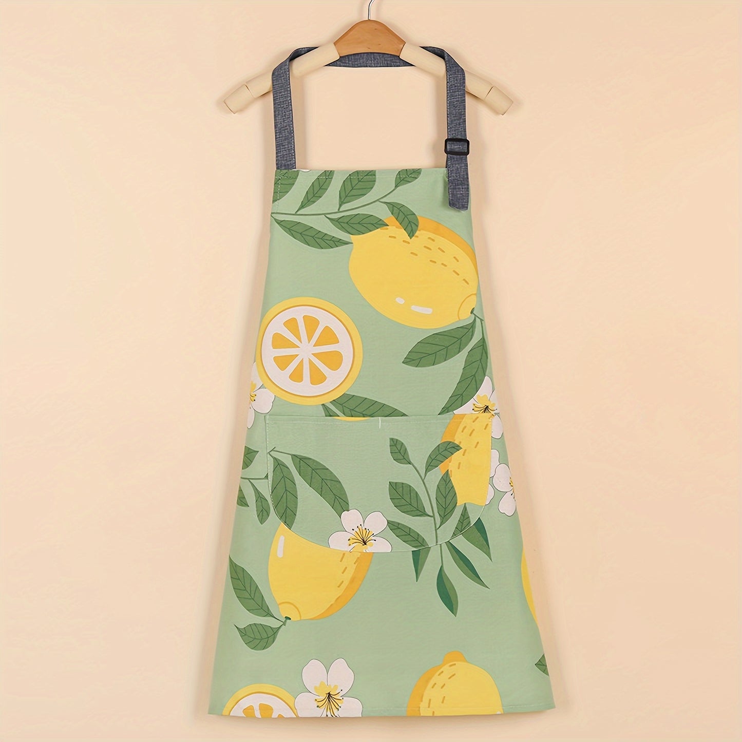 Adjustable bib aprons with big pocket, waterproof for cooking, baking, and chefs. Suitable for men and women.