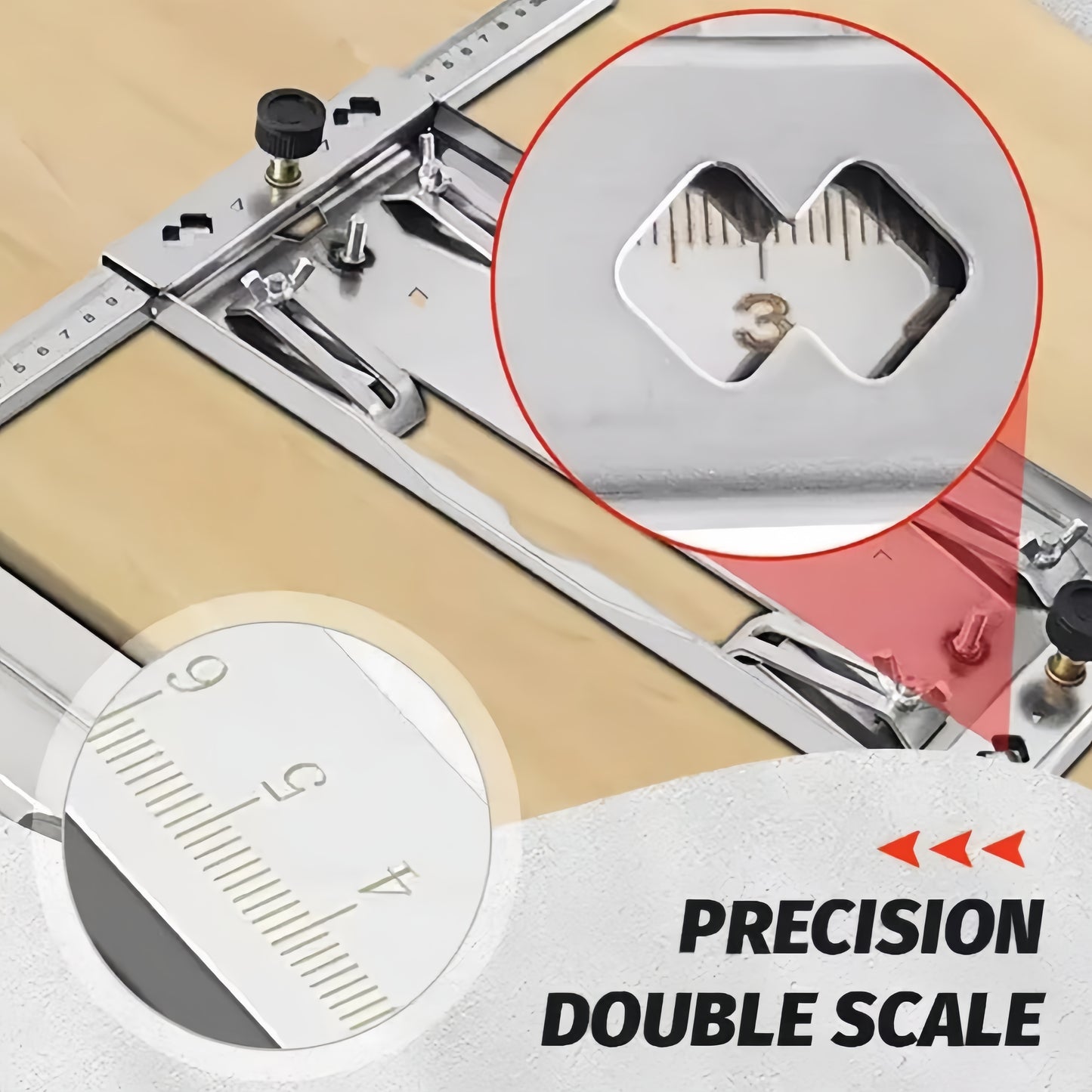 Portable Woodworking Board Cutter made of 304 Stainless Steel for Precision Cutting.