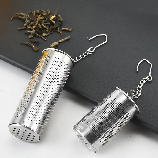 Here are 2 stainless steel tea balls that can also be used as tea strainer tools and tea brewers. Additionally, they can be used as Weibao marinade balls or soup seasoning balls.