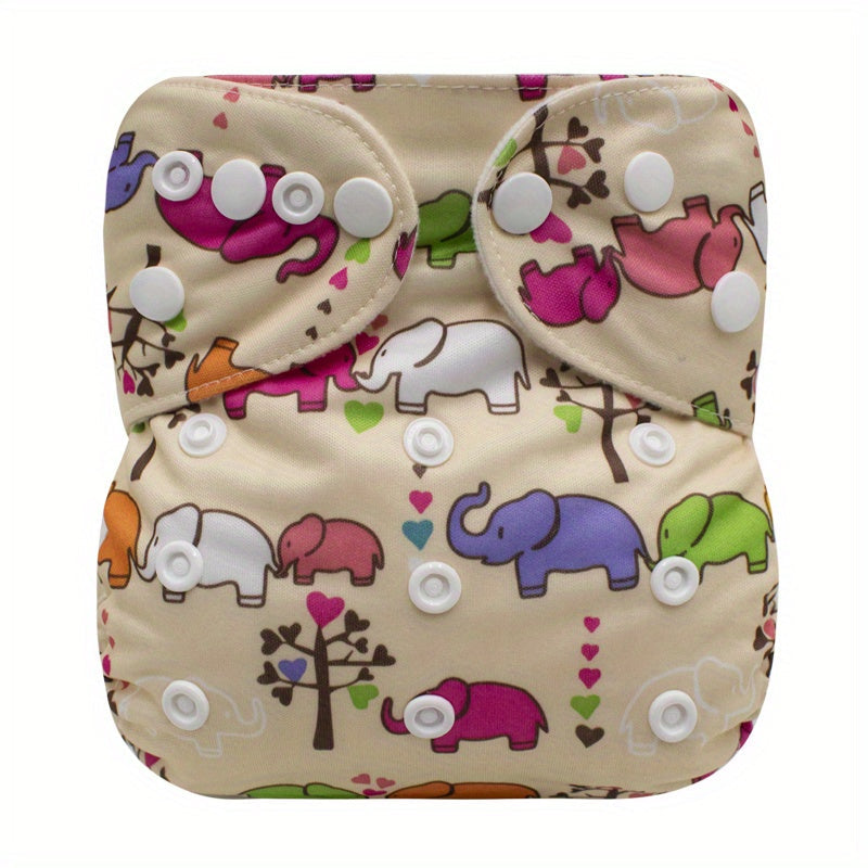 Reusable, Adjustable Baby Cloth Diaper - Ideal for Boys and Girls - No Insert Necessary. Great for Christmas, Halloween, or Thanksgiving Gift.