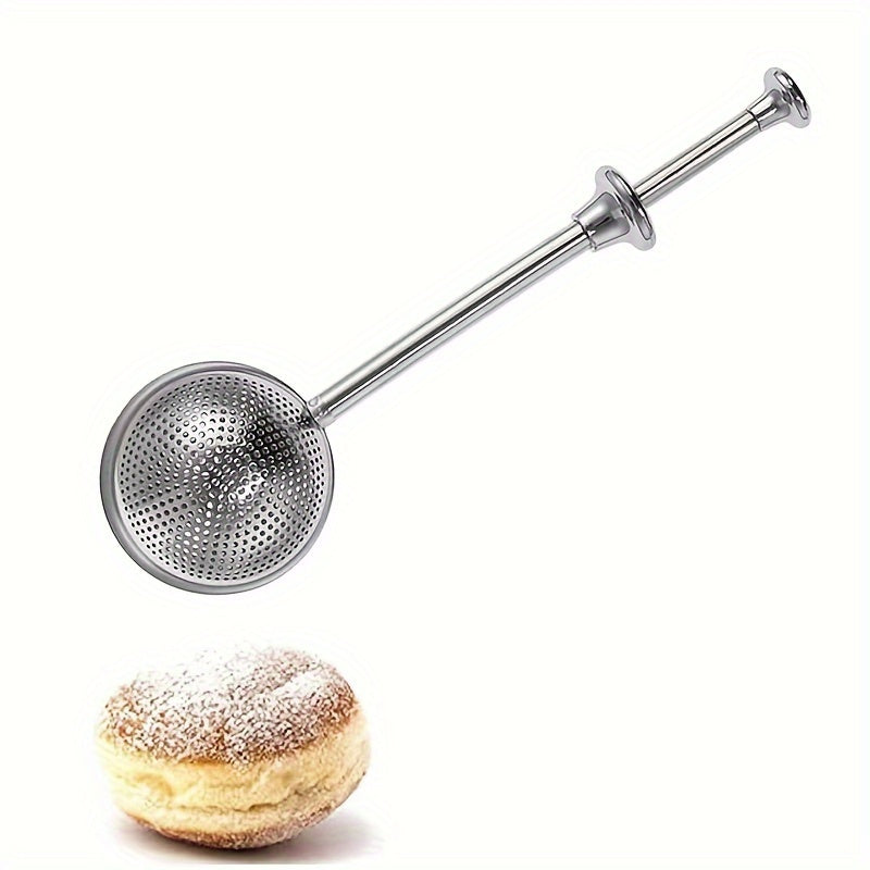 Tea Ball Infuser in Stainless Steel with Adjustable Design, Ideal for Brewing Coffee, Tea, and Espresso, Doubles as Baking Powder Sifter, Perfect Addition to Kitchen and Dining Collections, Festive Seasonal Gift for Christmas, Halloween, Easter