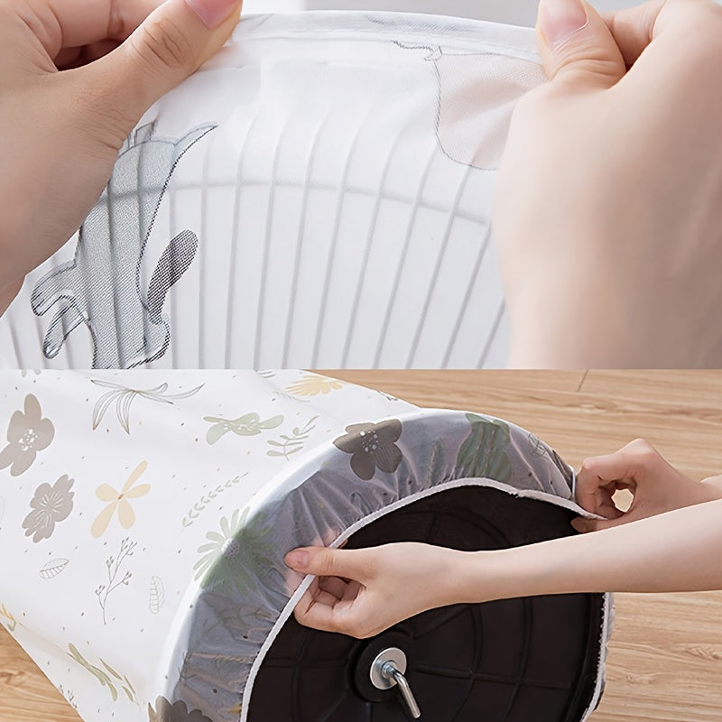 PVC Floor Fan Dust Cover for Full Protection, Durability and Easy Storage in Random Color