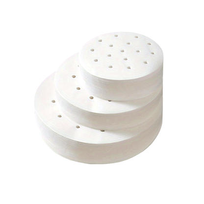 Silicone Steamer Liner for Steaming Dumplings, Buns, and Breads - 25cm/9.84inch - Safe for Food Use