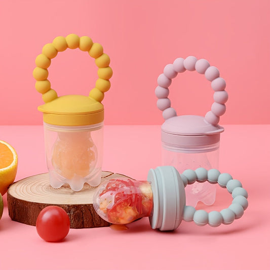 Baby Pacifier made of Food Grade Silicone, with Fruit And Vegetable Feeder option for supplemental feeding