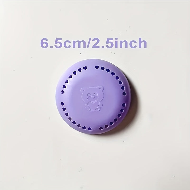 2 colorful long-lasting aromatherapy deodorant pads for bathroom, bedroom, closet, car, and home with pleasant fragrance.