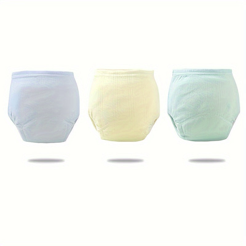 One piece of solid color training pants, reusable diaper, teaching pants, fabric diapers, breathable diaper