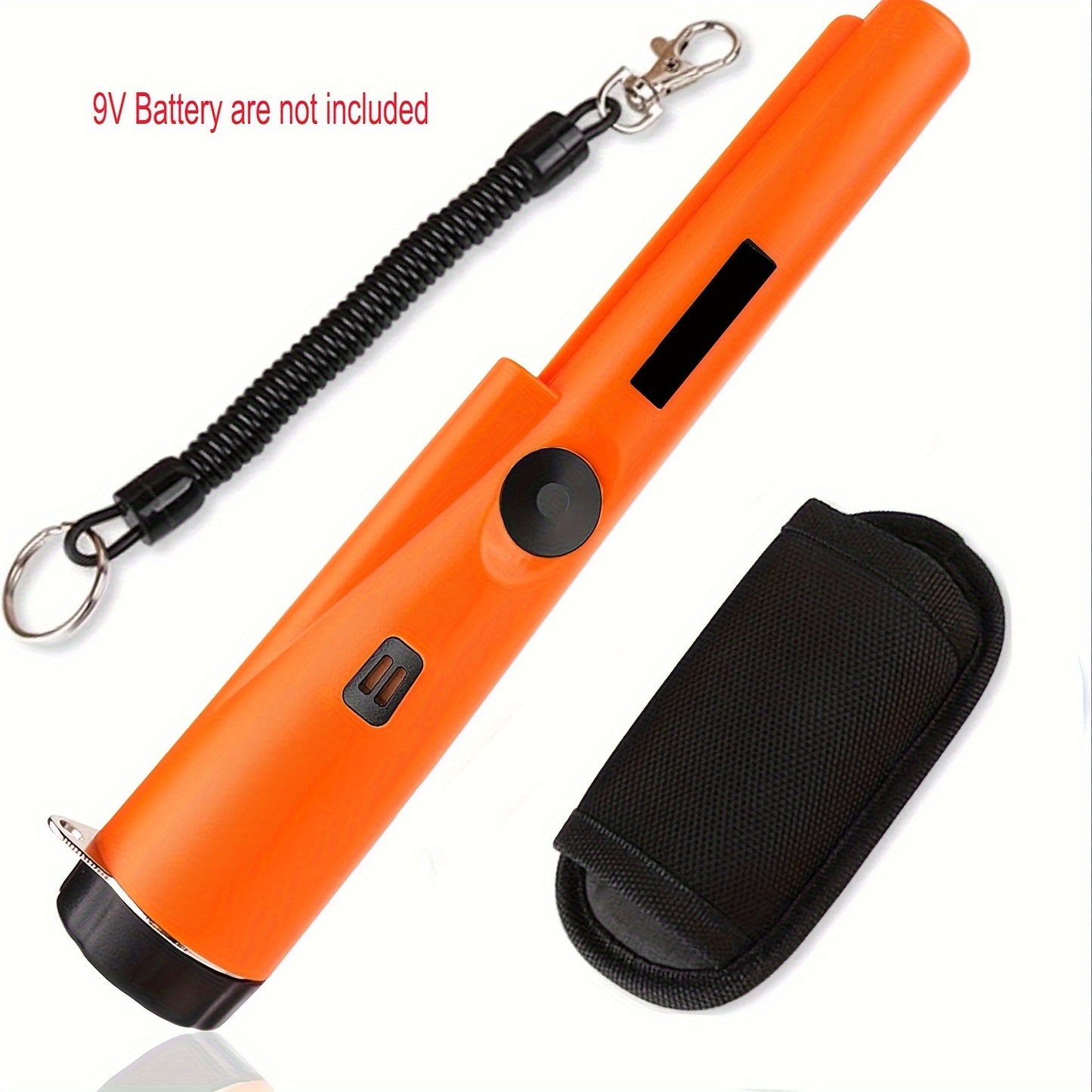 Metal Detector Pinpointer, Professional Handheld Wand for Treasure Search, Battery not included.