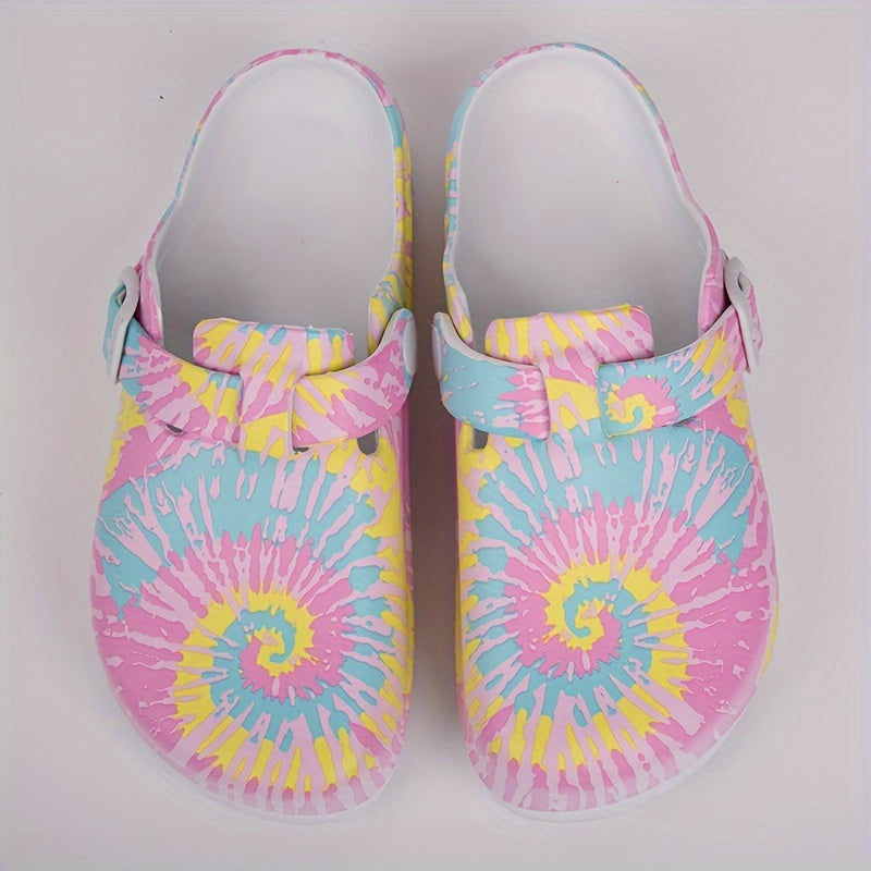 Cartoon nurse print slippers: quick-dry, comfortable indoor shoes for women.