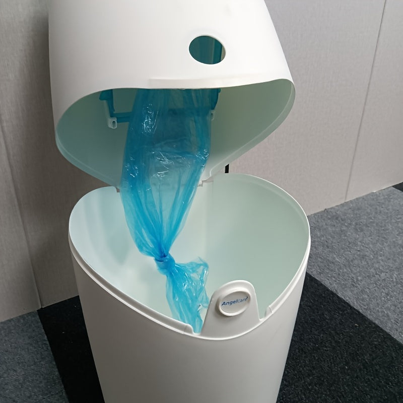 6 pieces or 12 pieces of extra-long trash bag refills designed for Diaper Genie. These load-bearing plastic diaper pail liners are compatible with both Diaper Angel Care and Genie Bin systems, with a length of 6.49 meters.