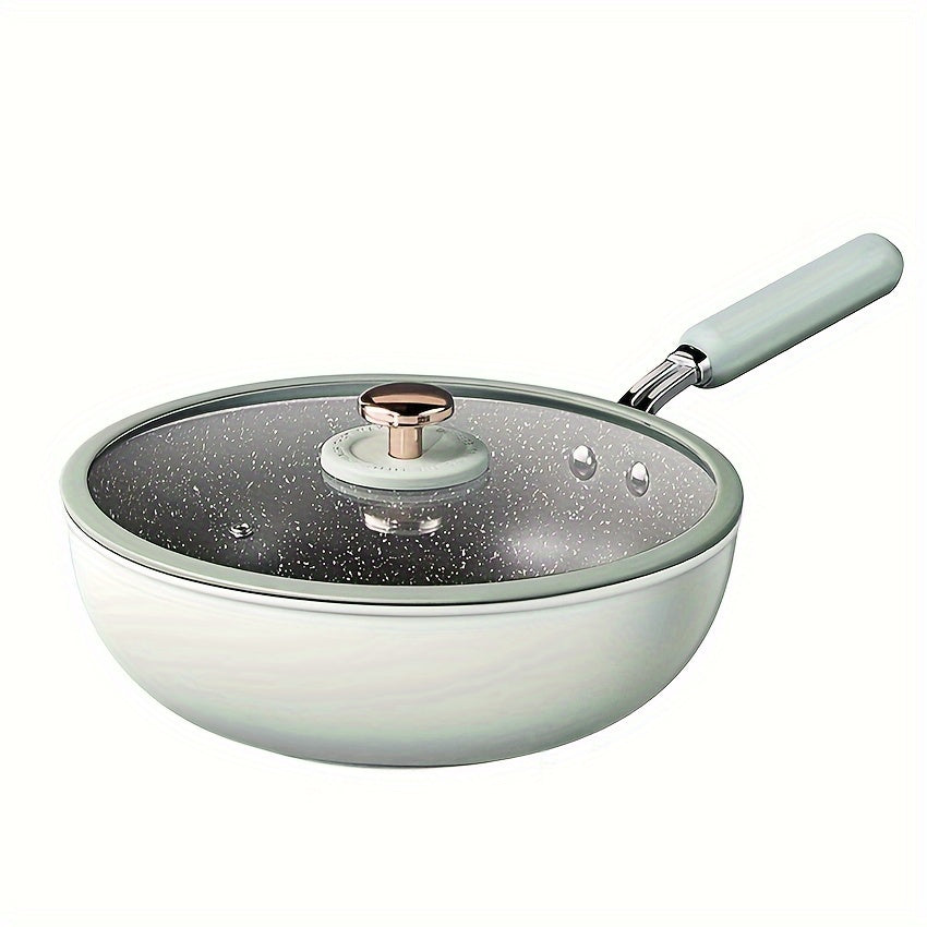 Daihao Pishirish Tovoqi Non-Stick Lime Yashil - Mustahkam Oshxona Pishirish Qozoni, Oson Tozalash va Gazda Pishirishga Mos