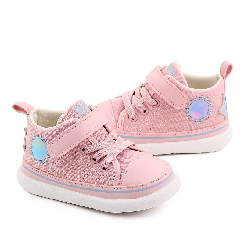 Children's Casual Cartoon Low Top Canvas Sneakers, Comfortable and Non-Slip