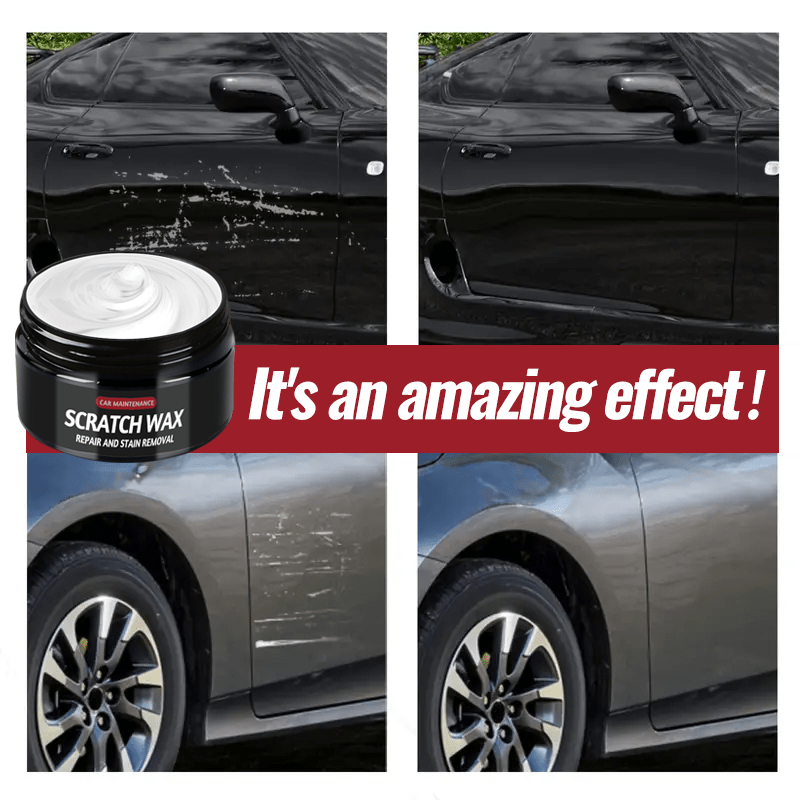 AutoPro Car Scratch Repair Wax for vehicles, 80g - Universal Paint Scratch and Swirl Remover.