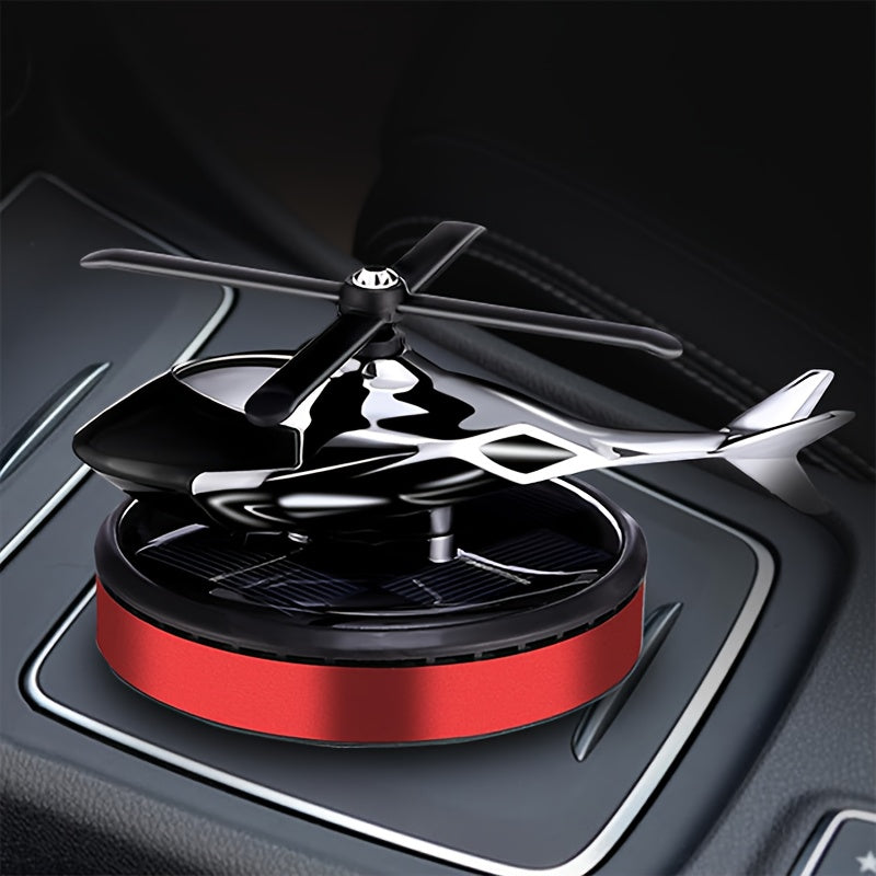 AAZRZRZ Solar Car Interior Accessories - Solar Air Purifier Helicopter Model - Freshen and Maintain Car Interior Fragrance