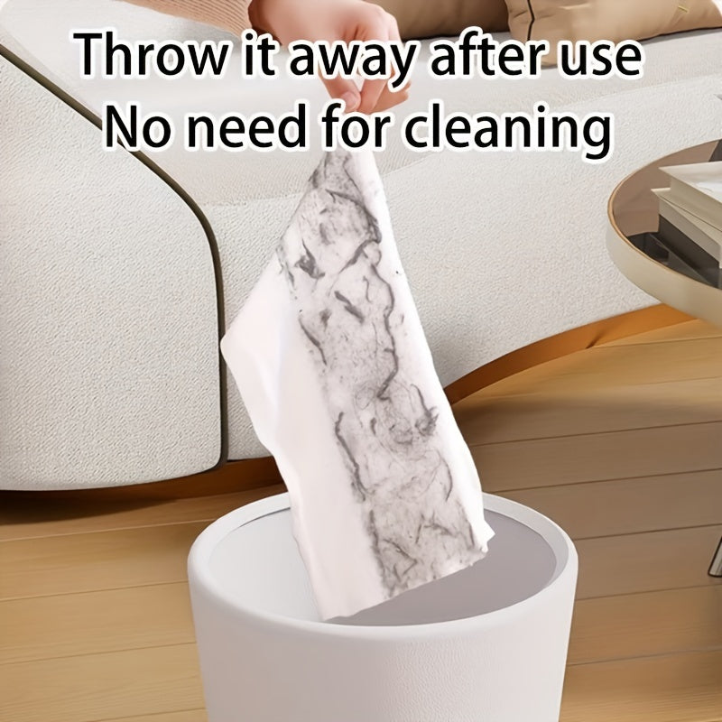 Effortlessly clean your floors with Joybos Electrostatic Dusting Mop Pads - Convenient disposable paper towels for quick and easy floor cleaning