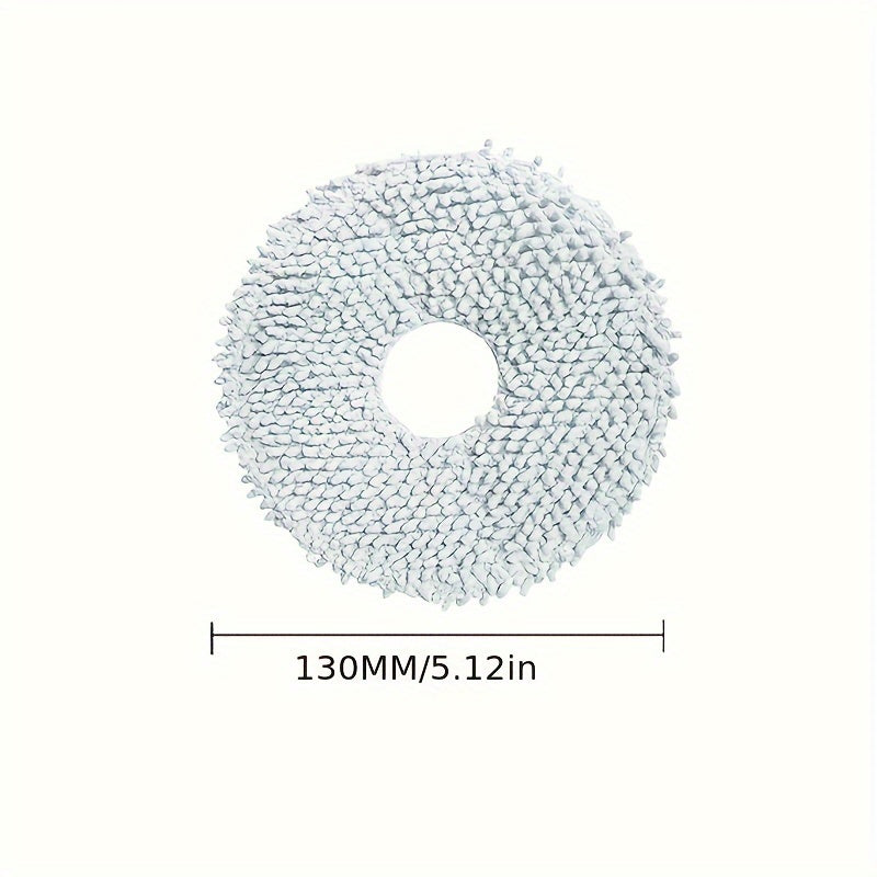 The Roborock Q Revo Replacement Parts kit includes 19 pieces for your vacuum cleaner, such as 1 main brush, 4 mop pads, 4 side brushes, 4 high efficiency filters, and 6 vacuum bags.