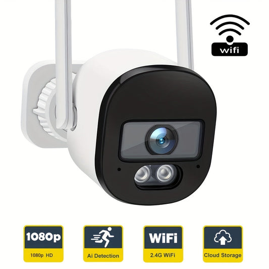 Experience unparalleled security and convenience with our cutting-edge Wireless Outdoor Home Security Camera. This camera comes equipped with Night Vision capabilities, Human and Mobile Detection features, and Two-way Communication functionality. It also