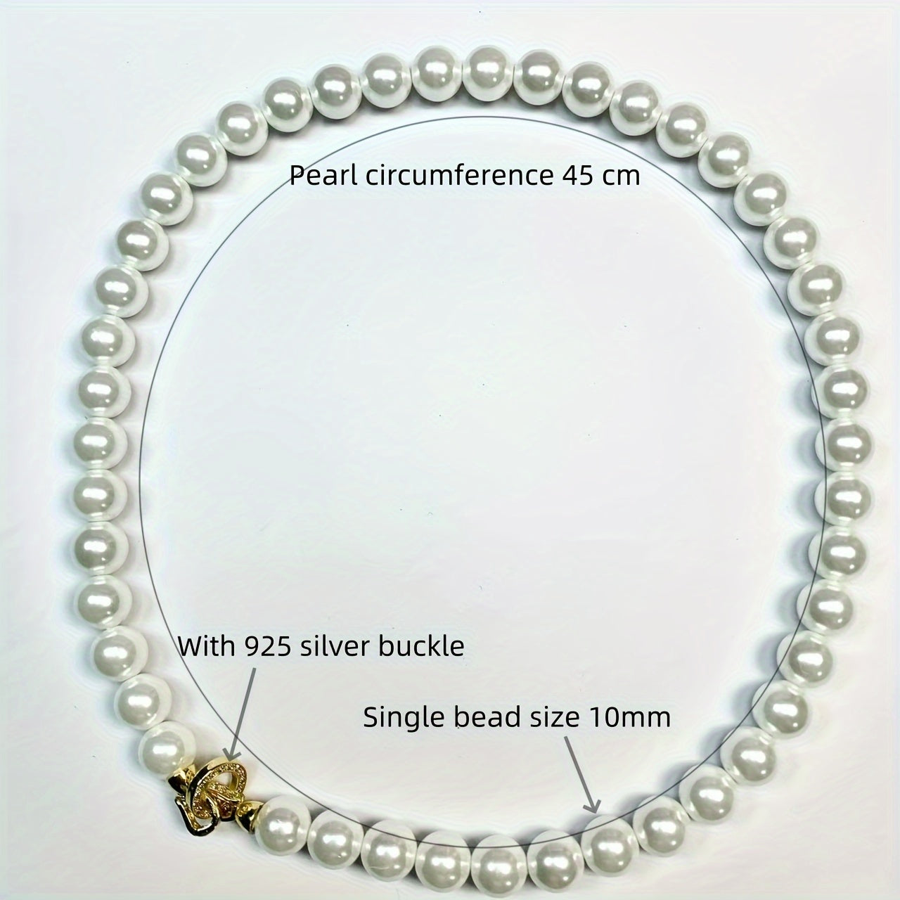 Stylish Boho Freshwater Pearl Necklace with December Birthstone, 925 Silver Clasp, Natural Stone, Elegant Design for Everyday and Special Occasions, Perfect Mardi Gras Gift for Both Men and Women