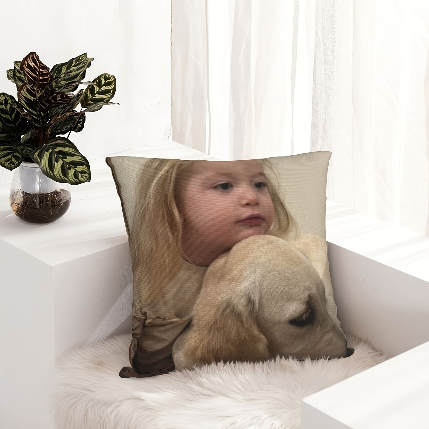 Personalize your favorite celebrities, pets, and more with our custom photo pillows. Double-sided print on soft plush fabric, perfect for sofa, bed, and car cushions.