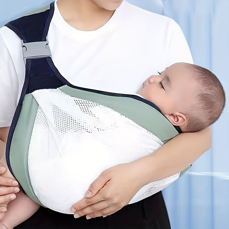 Lightweight and Breathable Portable Baby Carrier Sling with Multiple Functions for the Shoulder