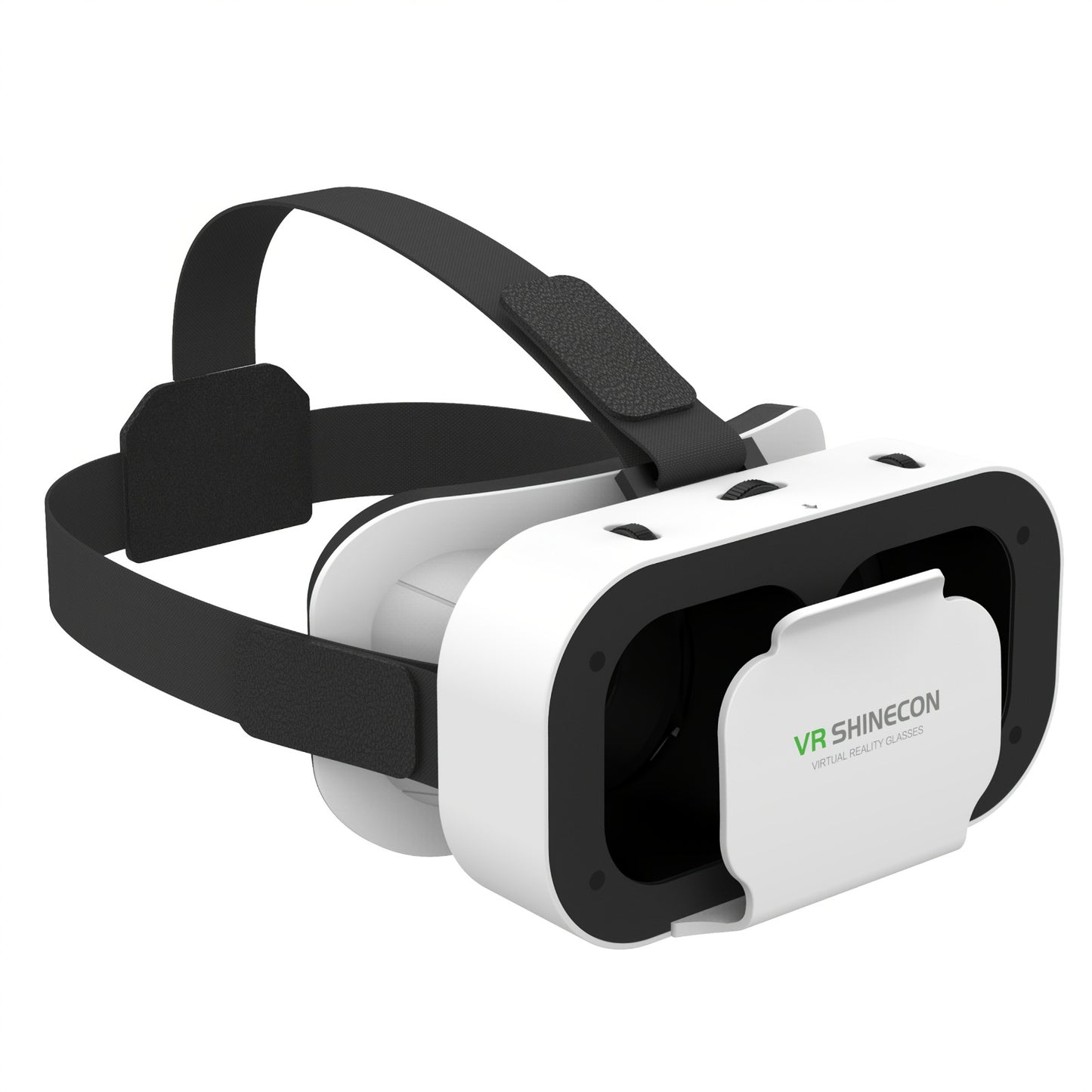 1pc Shinecon 3D VR Glasses for smartphones, non-wireless virtual reality headset with viewer function, no battery needed.