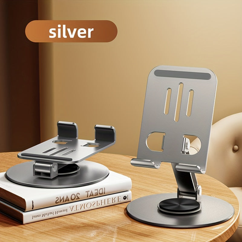 Mobile phone holder for desktop and computer desk accessories. Adjustable height and foldable, compatible with various iPhone models and smartphones.