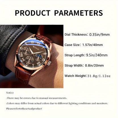 Men's fashion vintage youth watch, simple yet premium, great for creative birthday gifts.