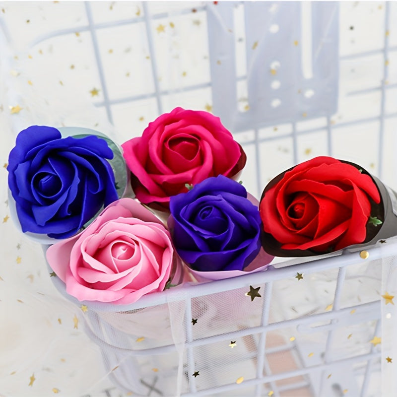 Realistic artificial rose bouquet for special occasions and home decor, ideal gift for Valentine's Day, Mother's Day, and birthdays.