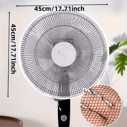 Washable Fan Dust Cover - Protect Your Fan with Durable Fabric Safety Net for Home and Office Use