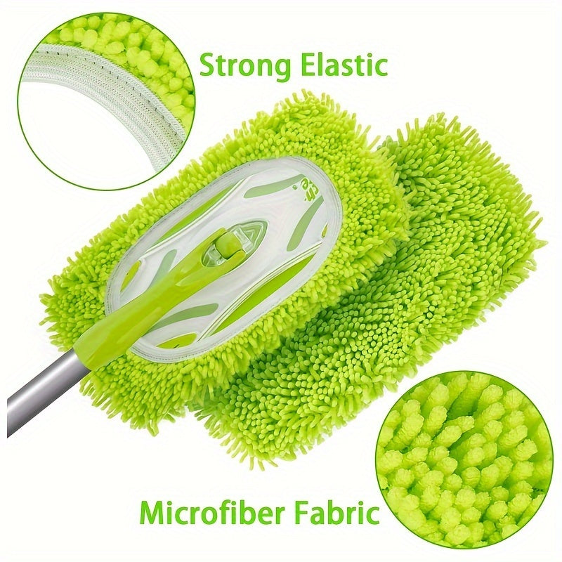 Luxurious Snowy Superfine Fiber Wet Mop Pads - Available in 1, 4, or 6 pieces. These reusable, dry sweeping cloths are made of superfine fiber material, suitable for use with sweeper mop replacements. They are compatible with a variety of floor cleaning