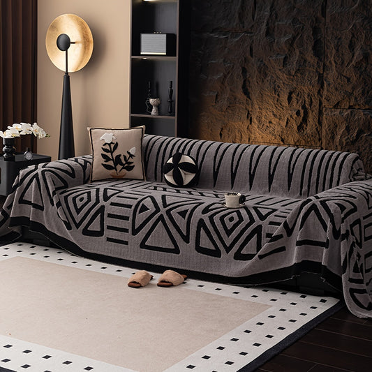 Boho uslubidagi geometrik divan tashqi qoplamasi, velveteen matodan tayyorlangan. Mashinada yuviladigan qopqoq anti-buzilish, anti-slip va uy hayvonlariga qulay. Turli divan o'lchamlari uchun 100% polyesterdan tayyorlangan.