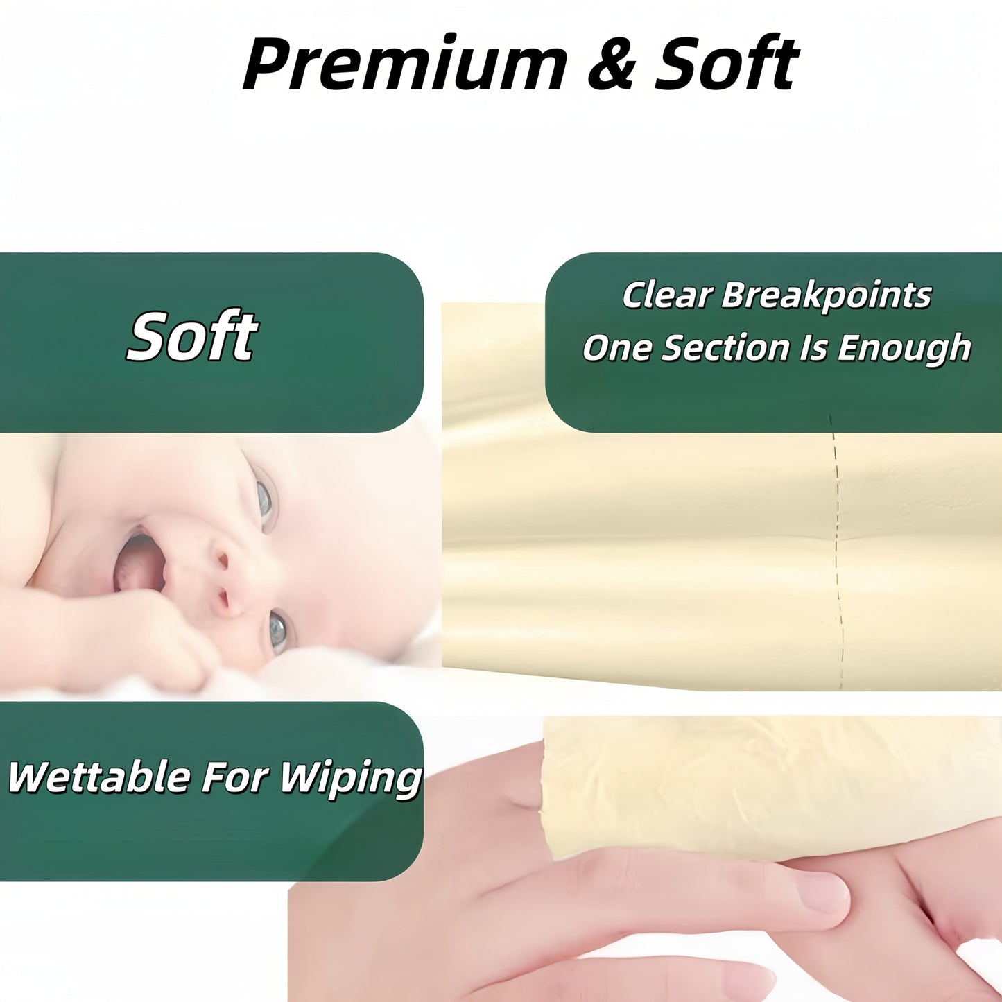 Luxurious and Gentle Bamboo Toilet Paper | 20 Rolls, 5 Layers, 980g, Silky Smooth and Durable, Free of PFAS & BPA, Safe for Septic Systems | Eco-Friendly and Sustainable, Plastic-Free, Provides Ultimate Comfort.