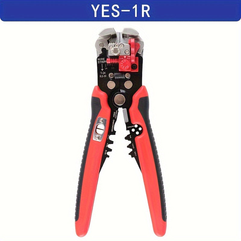 5-in-1 Automatic Wire Stripping Pliers for Crimping, Cutting, Splitting, and Merging Wires