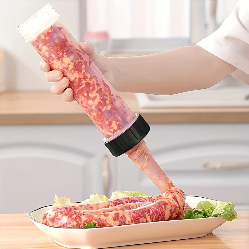 Convenient Sausage Making Kit - Portable Polypropylene Salami Filler for Easy Home Kitchen Use