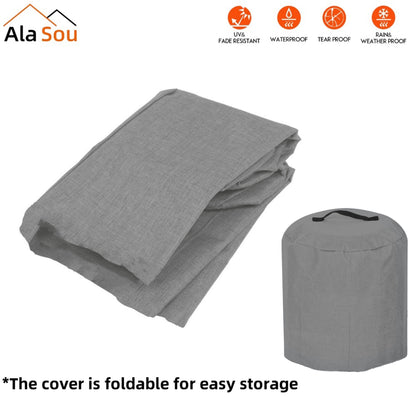 Protective Appliance Cover - AlaSou Heavy-Duty Oxford Fabric Dust Cover for Electric Pressure Cookers, Air Fryers, and More - Waterproof with Storage Pocket and Handle - Compatible with Various Appliances - Perfect for Kitchen, RV, and Home Use