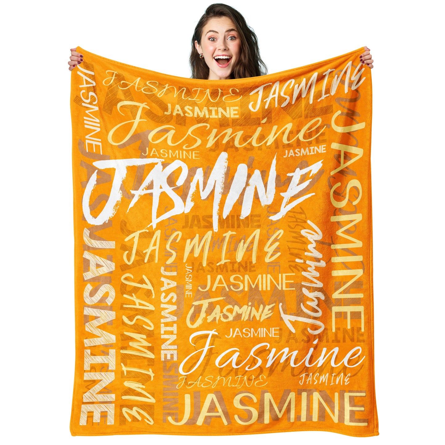 Stay Cozy with Your Own Name on This Soft and Warm Fleece Blanket - Ideal Holiday Gift for Loved Ones, Perfect for Naptime, Camping, and Travel