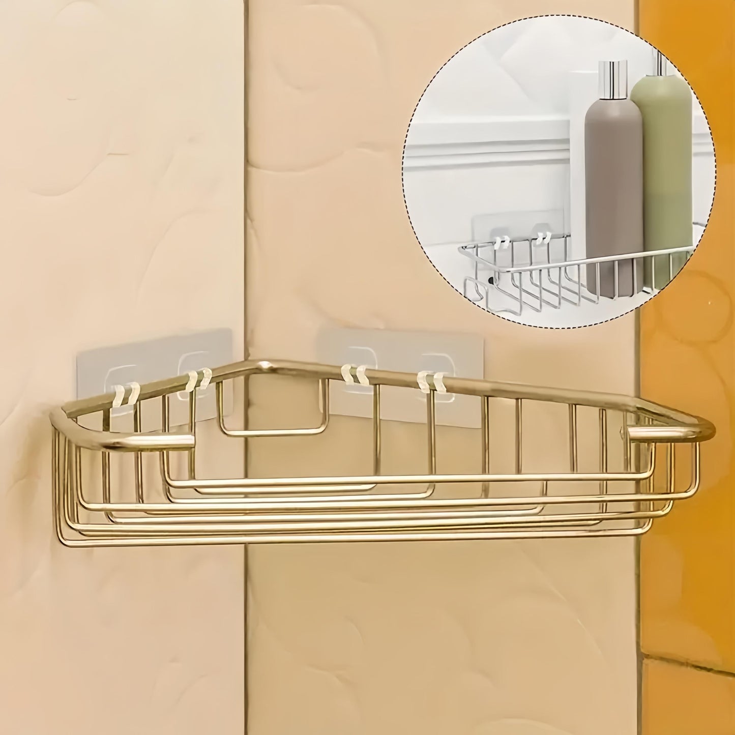 Versatile self-adhesive transparent wall hook for various uses.