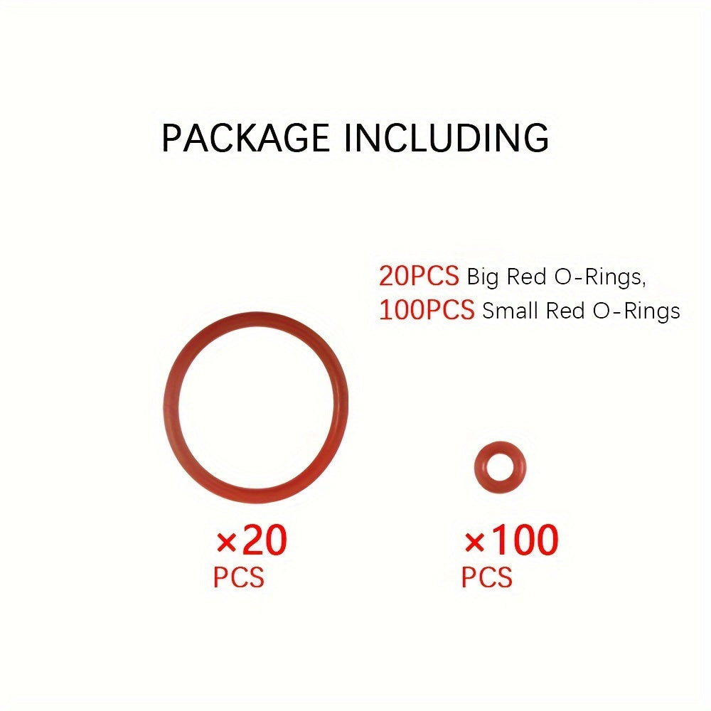 Complete O-ring Gasket Seal Set with Key Tool for Jura Capresso/Impressa Machines, including Brew Group and Drainage Valve O-ring. Compatible with a wide range of Jura C, E, ENA, F, J, S, Z, X, Cappuccino Maker Series Machines.