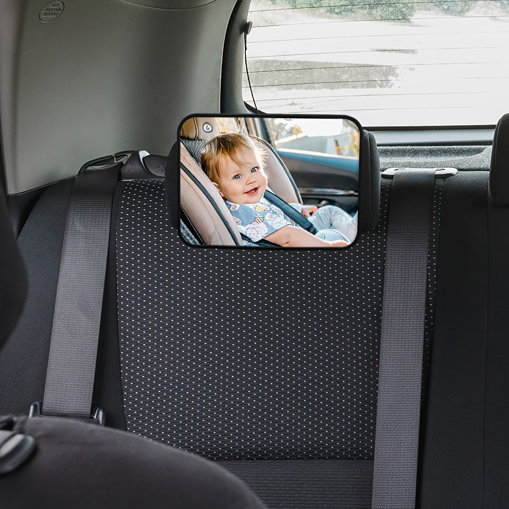 Top Choice: Durable High Definition Clarity Car Seat Rearview Mirror, Designed for Safety Monitoring of Kids' Seats - Made of ABS Material