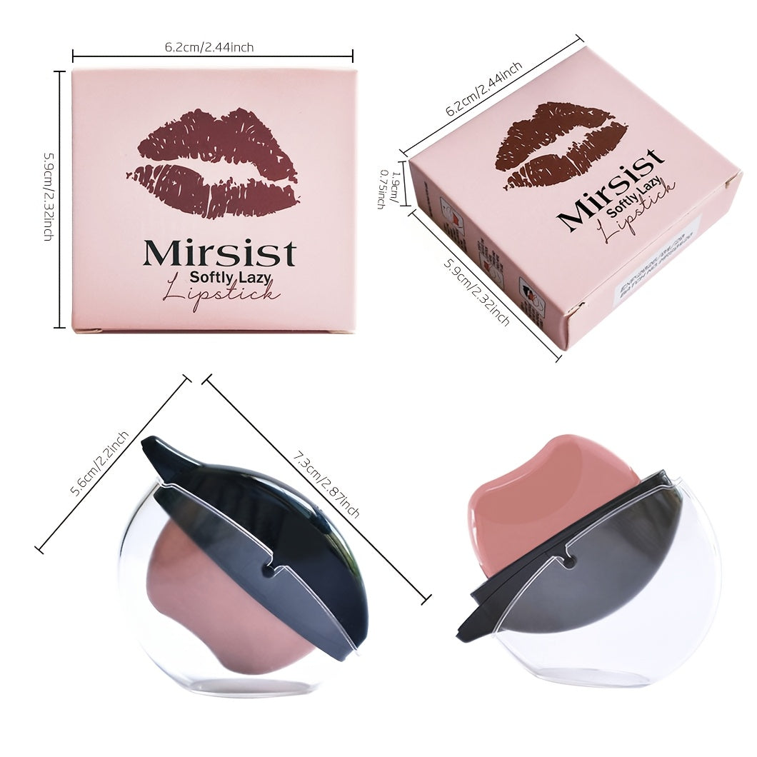 1pc Matte Lipstick Paste in Berry, Pink, and Red shades, Long-Lasting and Moisturizing, Non-Fading, Suitable for All Skin Types