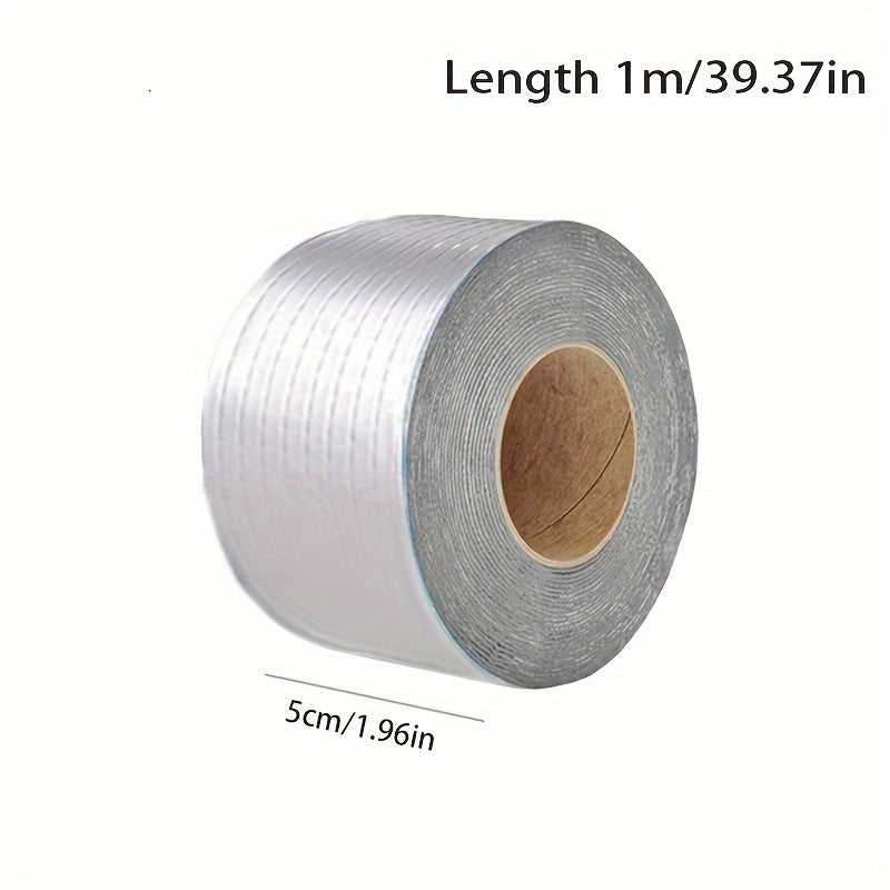 Multi-purpose waterproof sealing tape for roofs, pipes, and tiles.