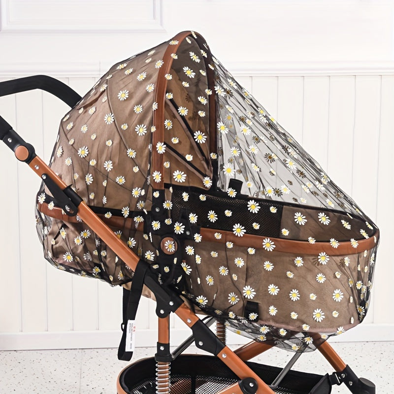 Cute Pattern Stroller Mosquito Net - Protect Your Baby with this Breathable Cover