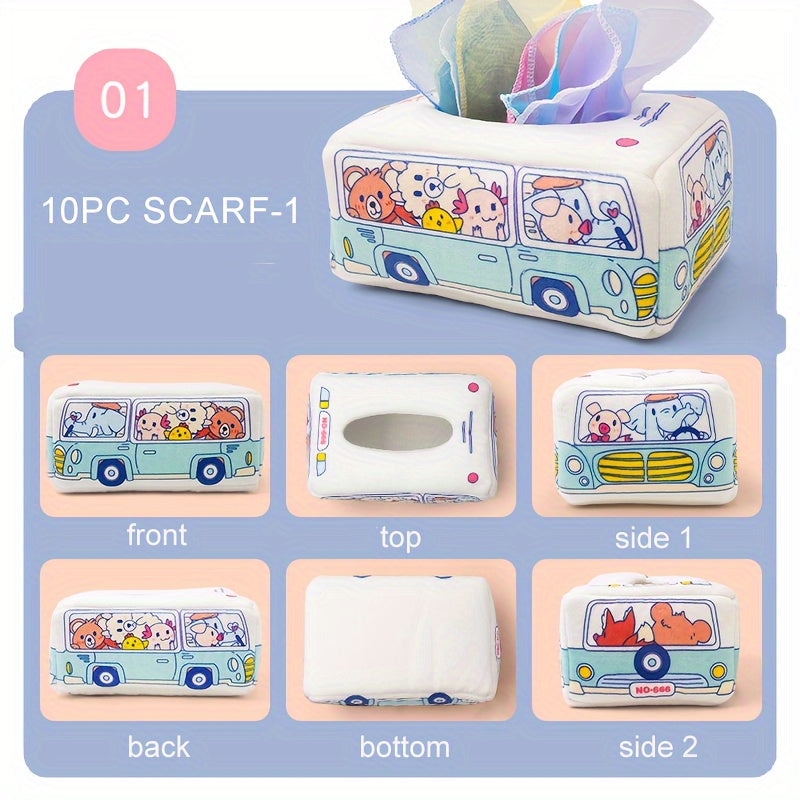 Introducing Baby's Magic Tissue Box: An Innovative Educational Toy for Sensory Exploration and fine motor skill development - Ideal for Children's Play and Learning! The Perfect Gift for Christmas and Halloween!