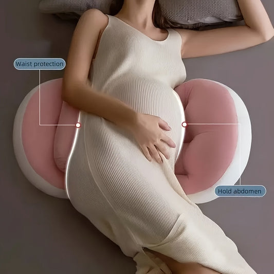 Expecting mothers' perfect companion - Pregnancy Pillow: Customizable, Plush, and Supportive for Back, Legs, and Belly