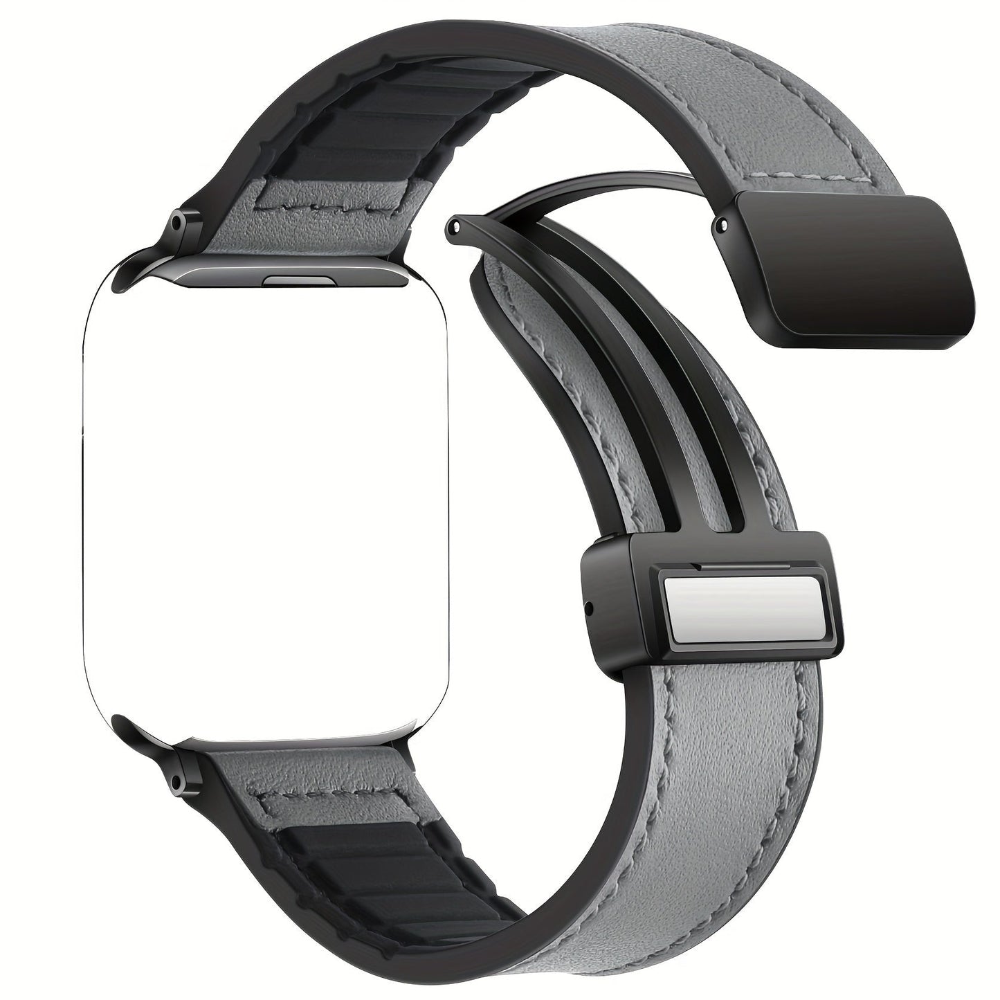 1 piece Watch Band with Magnetic Buckle for Apple Watch Ultra Series 9/8/7/6/5/4/3/2/1/SE/SE2