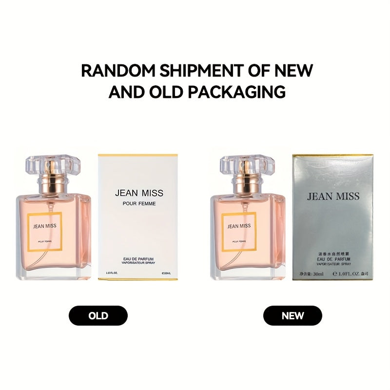 Jean Miss Elegant Ayollar Parfumi, 30ml, Yangilangan Gul Hidi, Uzoq Muddatli va O'ziga Xos Ayol Jozibasi, Partiyalar Uchun Mukammal, Spirtli, Hidi Konsentratsiyasi 5-15%